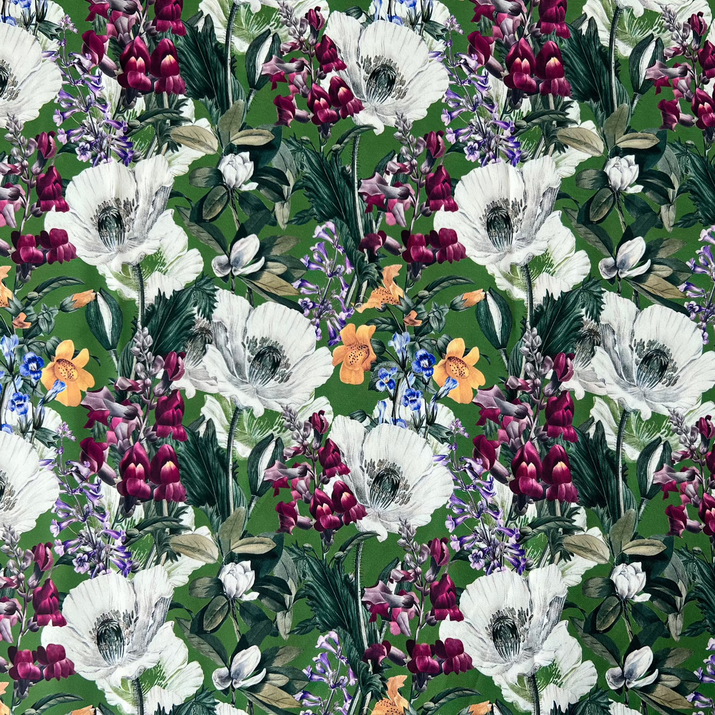 Green Floral Anemone